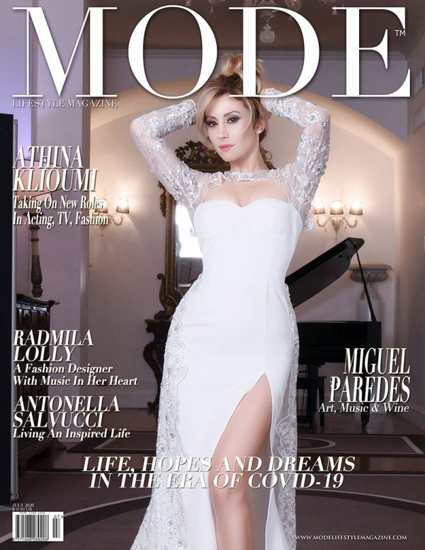 Antonella Salvucci Cover - Life, Hopes and Dreams Issue - Mode Lifestyle Magazine